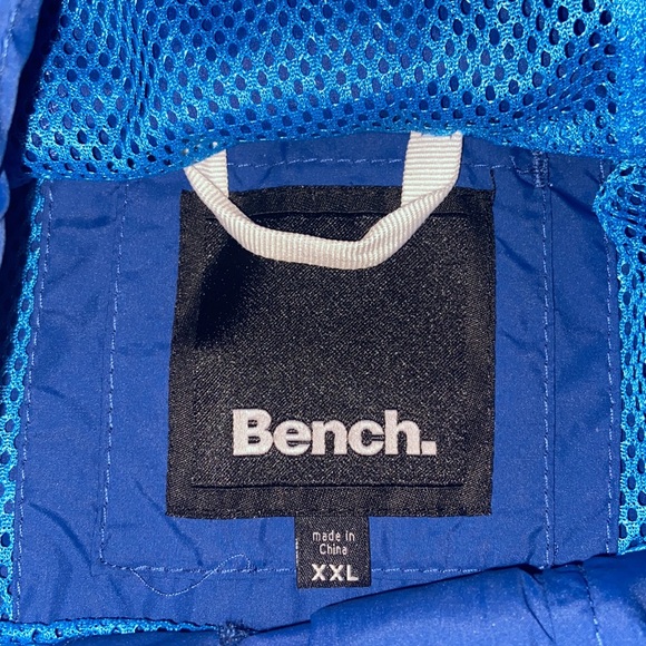 Men’s Blue XXL Bench Light Weight Windbreaker - Picture 4 of 8